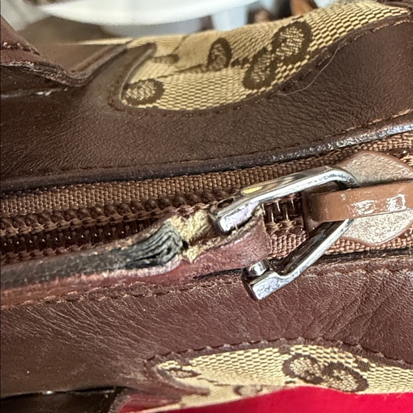 Gucci Brown Monogram Tote Bag with COA - Picture 12 of 13